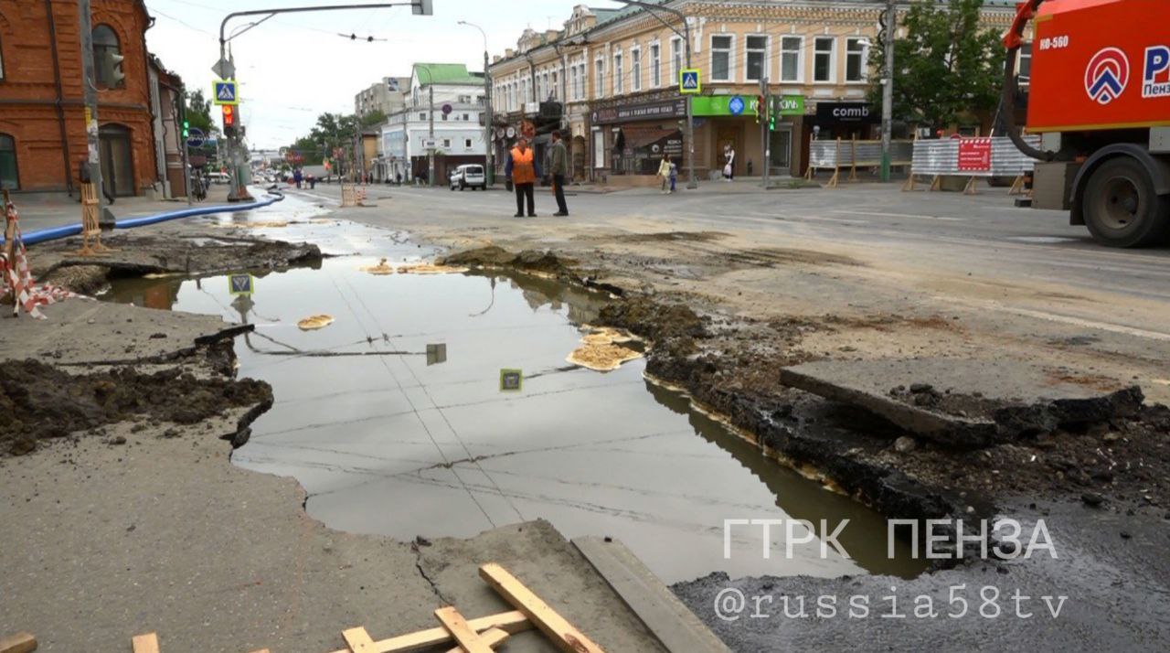 Движение по улице Суворова планируют открыть до утра 21 мая | ГТРК «Пенза»